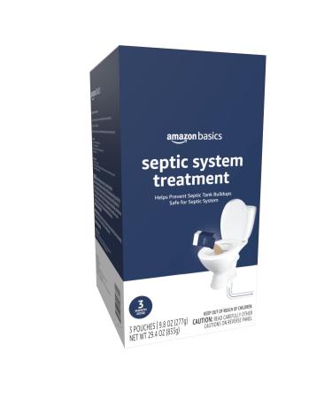 Amazon Basics Septic Treatment, 29.4oz Box 3-Pack