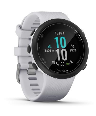 Garmin Swim 2 GPS swimming watch with underwater heart rate measurement and special swimming functions White Single