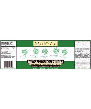 Royal Break-Stone Tea by Whole World Botanicals - 4.4 oz (125g) | Herbal Health Benefits - Buy Online on SooperMarket.com