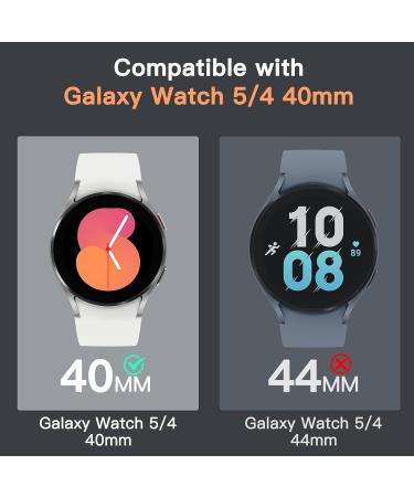 JETech Samsung Galaxy Watch 5/4 40mm Screen Protector - 3 Pack Tempered Glass, HD Clear, 2.5D Round Edge - Buy Online on SooperMarket.com