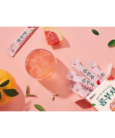 Damtuh Kombucha Tea Zero Sugar Sparkling Powdered Mix Lemon Flavor - 10 Sticks | Live Probiotics & Prebiotics from Korea - Buy Online on SooperMarket.com
