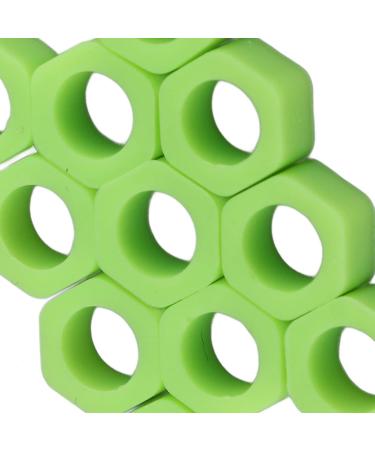 Dental Code Rings - 100 Pieces Silicone Color Coding for Dental Clinics | Odontologia Instrument Accessories (Green) - Buy Online on SooperMarket.com