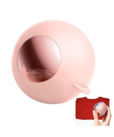 Washable gel foot roller Ball for animal hair travel foot roller Mini reusable sticky animal hair remover fluff removal tool reusable and washable pink