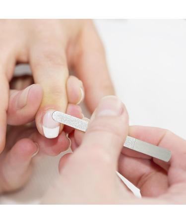 Neamou Nail File Metal Nail File | Toenail File for Men and Women Pedicure Tool for Home Salon or Travel Use Nail Care A-12 short - Buy Online on SooperMarket.com