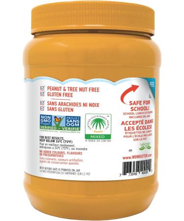 WOWBUTTER - (Safe-For-School) - Tastes Just Like Peanut Butter! - Creamy - 2 x 2kg - Buy Online on SooperMarket.com