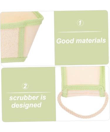 NOLITOY 4pcs Scrub Bathing Accessories - Back Exfoliator & Cleaner for Shower Loofah | Perfect for All Skin Types | International Shipping Available - Buy Online on SooperMarket.com