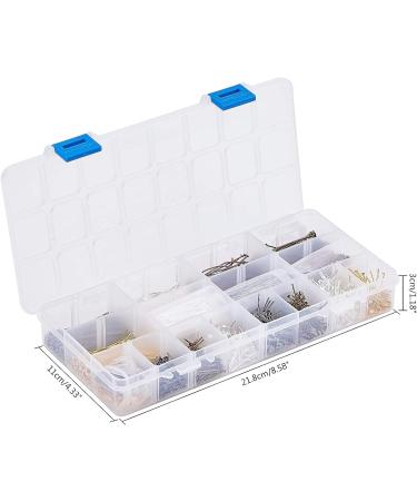 PandaHall 2000pcs Jewelry Head Pins - Iron Flat Head Beading Pins for DIY Earrings & Bracelets - 5 Colors, 0.78/1.18/1.37/1.81 Inch - Buy Online on SooperMarket.com