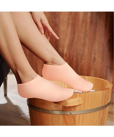 Xnivuis Silicone Socks for Women - 3 Pairs Spa Gel Moisturizing Socks for Dry Feet & Rough Skin - Buy Online on SooperMarket.com