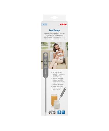 reer Digital Bottle Thermometer FoodTemp - Accurate Temperature Measurement for Bottles - Grey - 1 Piece - Buy Online on SooperMarket.com