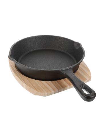 Frying Pan Japanese Frying Pot Outdoor Cooker Breakfast Griddle BBQ Grill Pan Iron Skillet Frying Pan Cooking Utensils Pan Camping Pots Mini Pan Japan (Color : 14cm Size : 24X15.5X3CM) 24X15.5X3CM 14cm