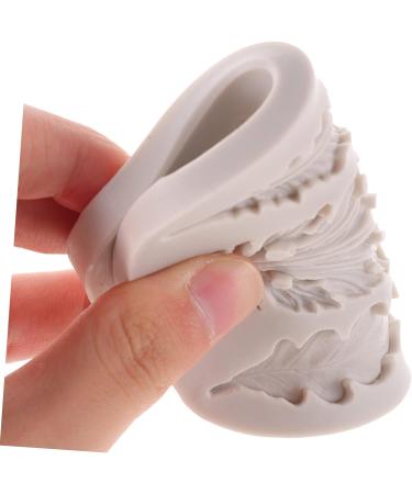 Alipis 2pcs Leaf Mold Clay Molds Cake Pops Mold Chocolate Candy Molds Silicone Mold Party Candy Mold Adorable Baking Molds Decor Small Cake Mold Chocolate Mold White Silica Gel Leaf Shape - Buy Online on SooperMarket.com