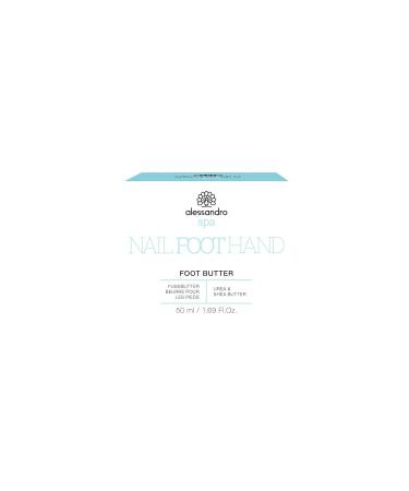 Alessandro SPA Foot Butter - 50ML | Ultimate Care for Dry Feet | International Shipping Available - Buy Online on SooperMarket.com