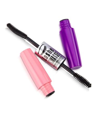 GladGirl Lashe EnMasse Mascara for Eyelash Extensions - Oil Free, Dual-Brush Wand, Made in USA | Vegan & Hypoallergenic - Buy Online on SooperMarket.com