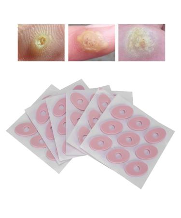 Foam Callus Cushion Corn Cushion Non-Slip for Anti Wear Foot Patch for Feet(Oval pink)