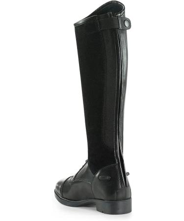 Horze Girls Riding Boots 3.5 Black - Stylish and Durable Riding Footwear for Young Equestrians - Buy Online on SooperMarket.com