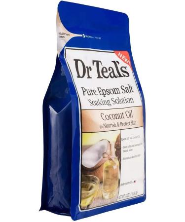 Dr. Teal's Epsom Salt Bath Variety Gift Set - Lavender & Coconut Oil, 3lbs Each - Buy Online on SooperMarket.com