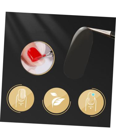 Mikinona 10 Sheets Nail Stickers Gel Nail Wraps with Fingernail Pedicure Stickers Bandelette Clear Nail Wraps Gel Pedicure Kit Gel Nail Strips Manicure Strips P dicure Tip Double Sided Tape - Buy Online on SooperMarket.com