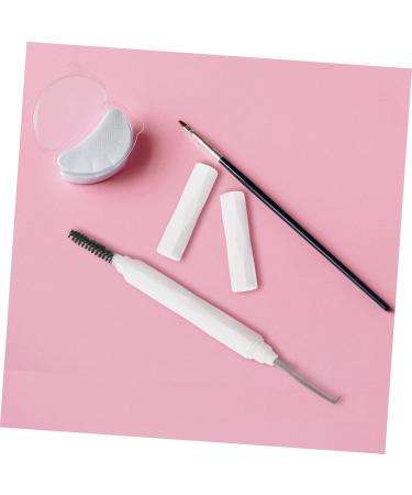 Gogogmee Beauty Tools Mascara Separator Eye Brow Brush Eyelash Comb Hair Combs Lash Brush Brow Brush Comb Eyebrow Comb Brow Comb and Brush Eyebrow Brush and Comb Eye Lash Comb Plastic White - Buy Online on SooperMarket.com
