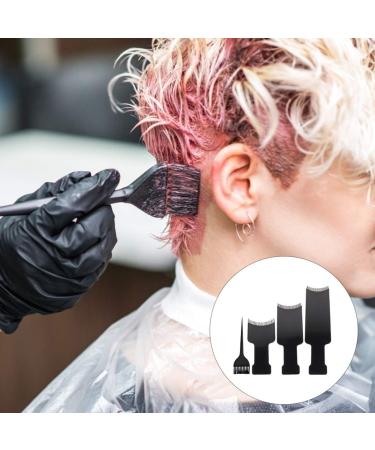 KALLORY Hair Dye Tools: Highlighting Board & Brush Kit for Hair Coloring - 4 Pcs Set, 32x10x1.3cm - Black - Buy Online on SooperMarket.com