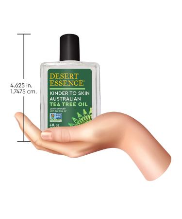 Desert Essence Kinder to Skin Australian Tea Tree Oil - Soothing Gentle Cleanser for Redness & Irritation - Vegan Gluten-Free & Cruelty-Free - 4oz - Buy Online on SooperMarket.com