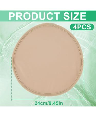 SHAFUFU 4 Pack Reusable Organic Oil Breast Pads | Leak-Proof & Washable Soft Compress for Women | Perfect for Relaxation (Castor Oil Not Included - Buy Online on SooperMarket.com