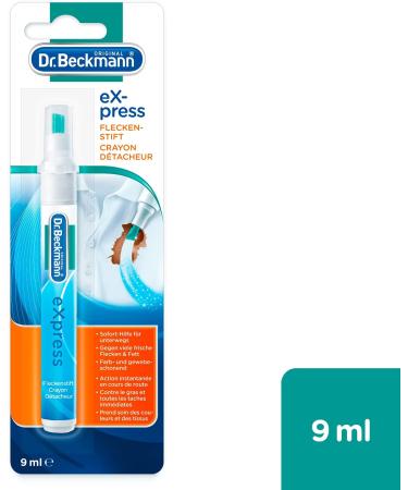 Dr. Beckmann eXpress Stain Pen - Best On-the-Go Stain Remover | Quick & Easy 9ml Solution | International Shipping Available - Buy Online on SooperMarket.com