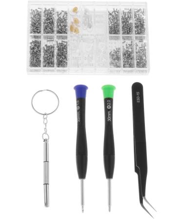 Folpus Glasses Repair Set | Nasal Cushion Replacement & Small Screws | Complete Glasses Repair Tools with Storage Box for Eyeglasses & Sunglasses - Buy Online on SooperMarket.com