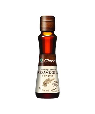 Chung Jung One Premium Sesame Oil, 100% Pure Sesame Seeds, Rich and Toasty Flavor 5.4oz, 5.4 Fl Oz (Pack of 1)