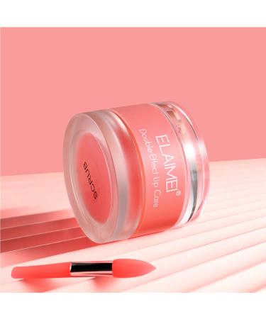 Strawberry Lip Scrub & Sleeping Mask for Overnight Moisture & Repair | Lip Treatment for Peeling, Chapped Skin | Lip Primer & Repair Balm - Buy Online on SooperMarket.com