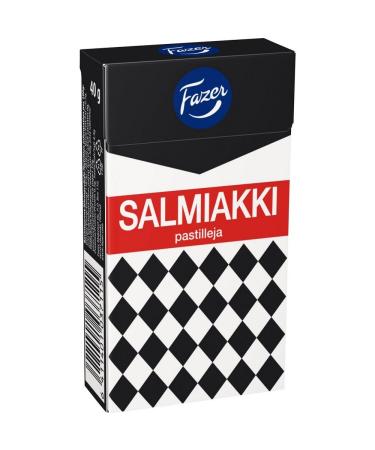 Fazer salty liquorice SALMIAKKI 40gX5 box set