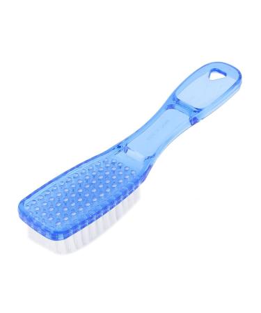 sourcing map 19cm Shoe Brush Dirt Brush with Handle Plastic Rectangular Shape DE de
