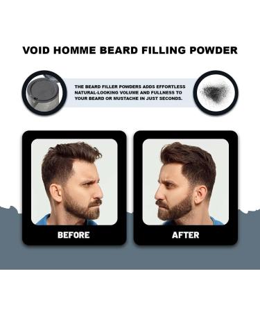 Hairline Powder (Black) - Instant Hair Concealer for Root Cover Bald Spot & Beard Filler | 48Hr Water-Resistant Solution - Buy Online on SooperMarket.com