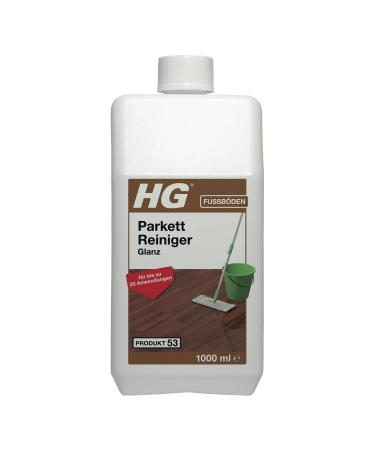 HG Parquet Cleaner Shine highly concentrated cleaning agent for parquet and wooden floors with shine effect and fresh scent - 1 L