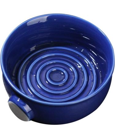 Awydky Ceramic Shaving Bowl - Dark Blue & Wide Mouth Design | Perfect for Men s Cream Shaving International Shipping Available - Buy Online on SooperMarket.com