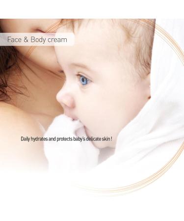 Moraz Baby Face and Body Cream - Soothing Baby Skin Care with Jojoba Oil | 3.4 oz - Prevent Dry Skin & Irritation - Buy Online on SooperMarket.com