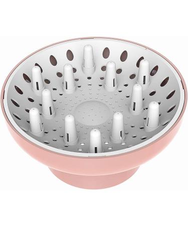 Universal Adjustable Hair Dryer Diffuser Attachment for Curly Hair - Fits Most Blow Dryers 4.3-6.5CM - Professional Salon Tool in Pink - Buy Online on SooperMarket.com