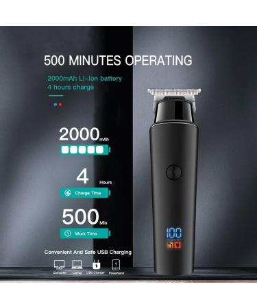 MAYIT Hair Clippers for Men - Professional Cordless Electric Trimmers with Rechargeable LED Display - Best Hair Trimmer for Precision Cutting - Buy Online on SooperMarket.com