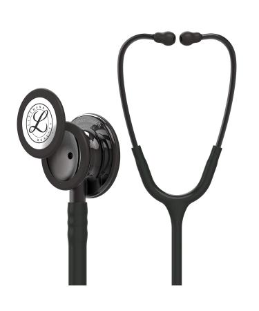3M Littmann Classic III Monitoring Stethoscope Smoke-Finish Black Tube 69 cm 5811 Smoke-Finish Chestpiece/Headset/Stem Black Tube Single
