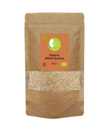 Organic White Quinoa -Certified Organic- by Busy Beans Organic (3kg)