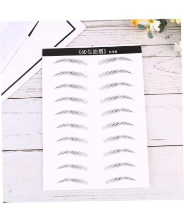 Beavorty 2 Pairs Makeup Stencil Makeup Stickers Eyebrow Stickers for Makeup Cosmetic Tool Miss Natural - Buy Online on SooperMarket.com