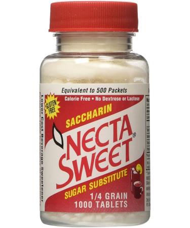Necta Sweet NECTASWEET SUGAR SUB TB .25 GR 1000
