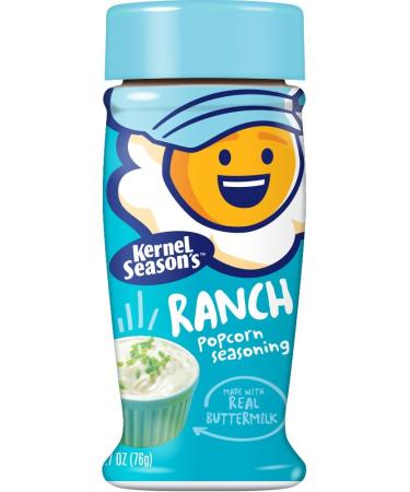 Kernel Season's Popcorn Seasoning, Ranch, 2.7 Ounce (Pack of 6) Ranch 2.7 Ounce (Pack of 6)