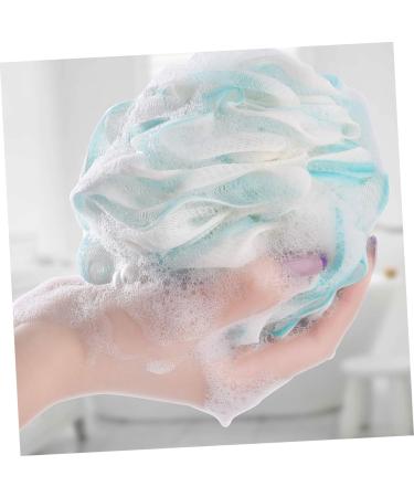 3pcs Bath Ball Shower Poufs - Mesh Bubble Maker Scrubber | International Shipping - Buy Online on SooperMarket.com