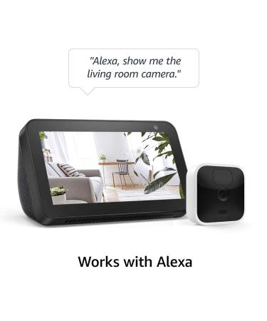 Blink Indoor | Wireless HD security camera with two-year battery life motion detection two-way audio Alexa enabled Blink Subscription Plan Free Trial | 1-Camera System - Buy Online on SooperMarket.com