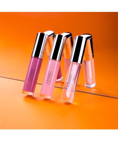CHADO Gloss Exquis Grenade - Pink Moisturizing Lip Gloss | Non-Sticky High Shine Tinted Lip Glaze | Cruelty Free Paraben & Sulfate Free | Shop Internationally - Buy Online on SooperMarket.com