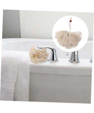 Angoily 2pcs Exfoliating Bath Sponge Loofah Ball Set - Foam Shower Scrubber & Strainer for Deep Cleansing - International Shipping Available - Buy Online on SooperMarket.com