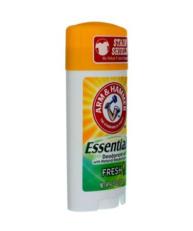 ARM & HAMMER Essentials Natural Deodorant Fresh 2.50 oz - Pack of 7 | Long-Lasting Odor Protection - Buy Online on SooperMarket.com
