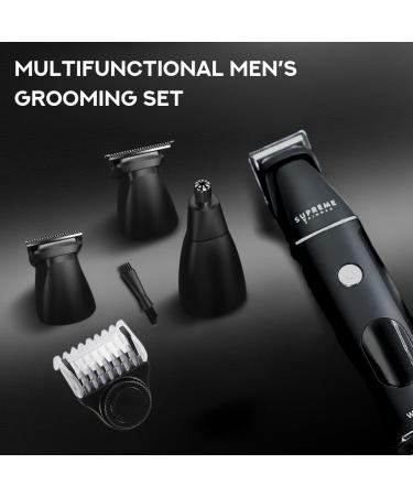 Supreme Trimmer All-in-One Multigroomer | IPX6 Waterproof | 120 Min Runtime | 14-Piece Versatile Grooming Kit | SMG3030 - Buy Online on SooperMarket.com