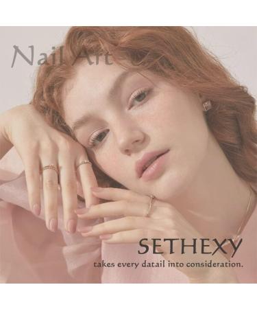 Sethexy French Short Square False Nails Collection - 24Pcs Glossy Rainbow Side French Press On Nails - Buy Online on SooperMarket.com