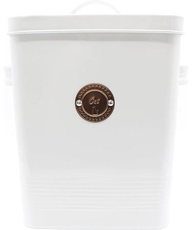 Gardening Naturally Cat Food Biscuit Tin - Food Storage Tin for Cat Food Grey - Buy Online on SooperMarket.com